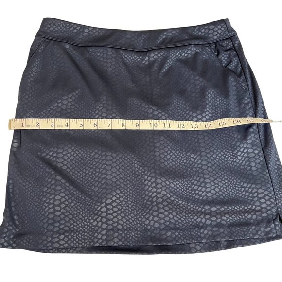 Gymshark Navy Blue Snakeskin Print Golf Skort Size S